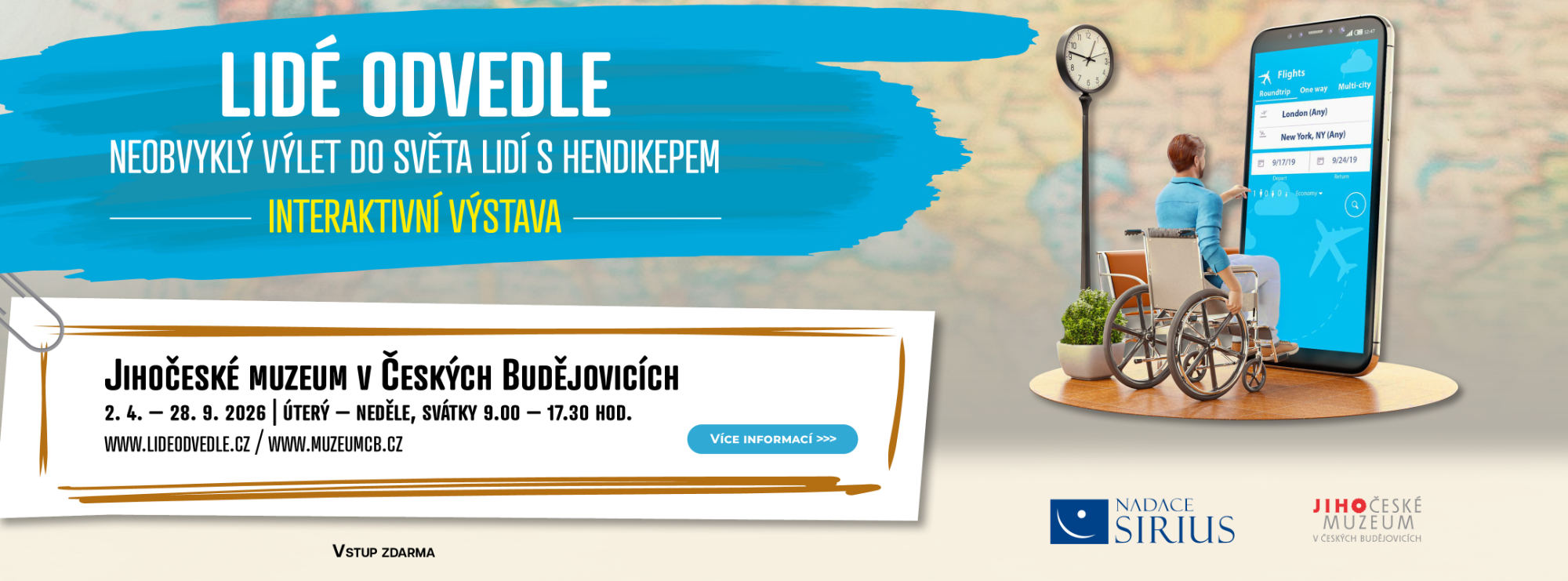 Výstava Lidé odvedle - Chomutov