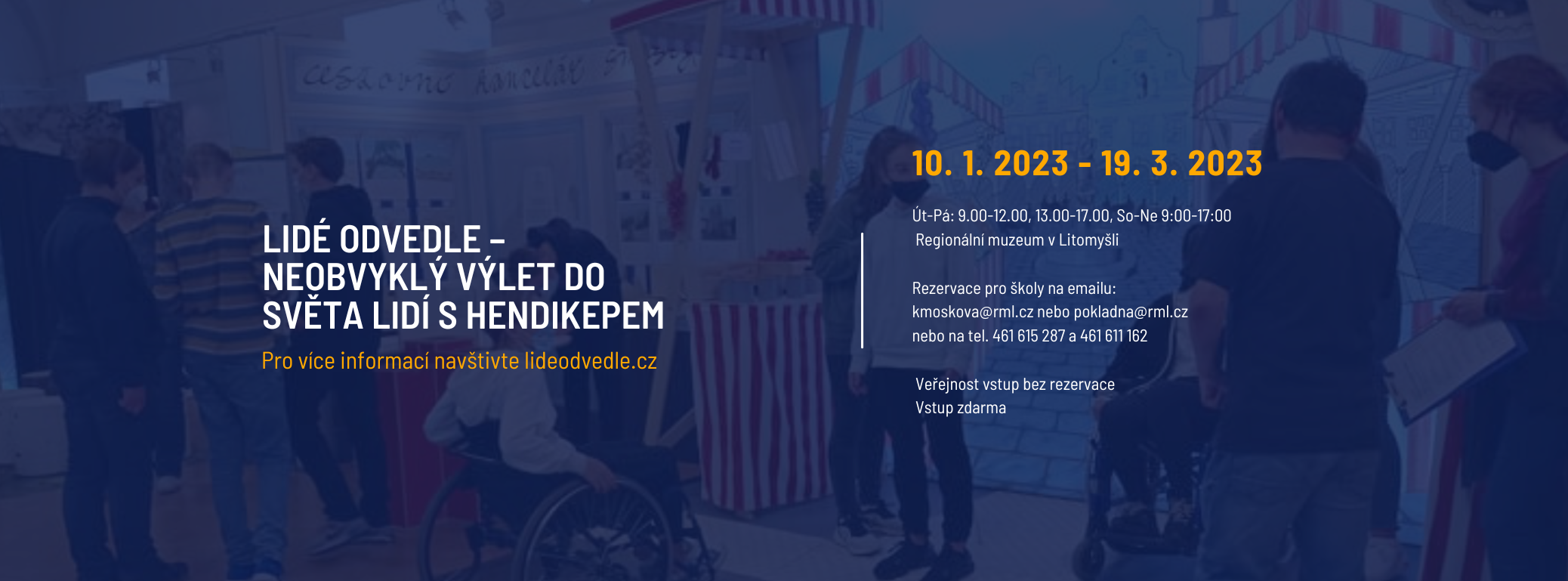 Výstava Lidé odvedle - Chomutov